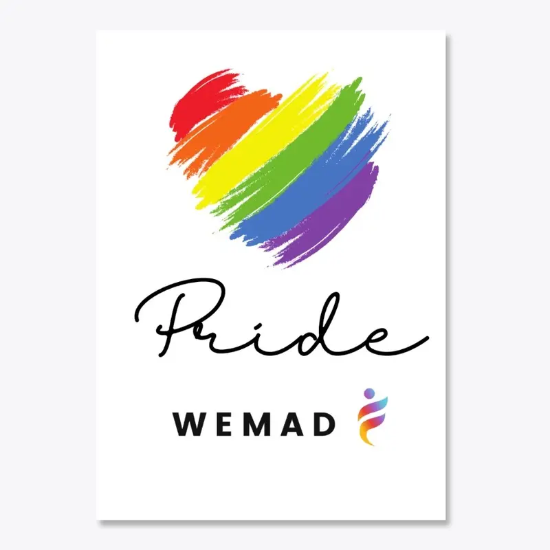 WEMAD Pride! June 2022 Design #1