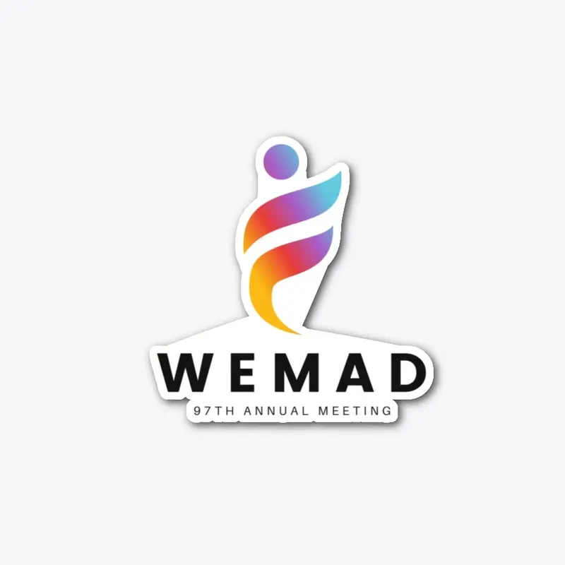 WeMAD Die Cut Sticker